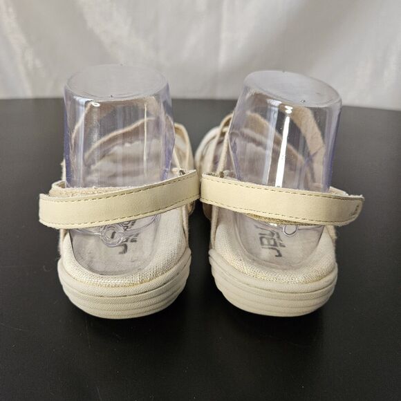 JBU by Jambu Tan Linen Look Sandals Sz 8 Comfort Flat - Picture 7 of 9